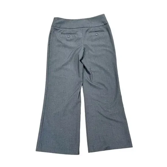 Style & Co Dark Gray Mid-Rise Stretch Wide-Leg Pants Size 6 Short - Picture 7 of 7